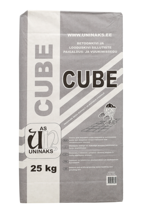 CUBE katukiven asennuslaasti.   Etukäteen tilasi!